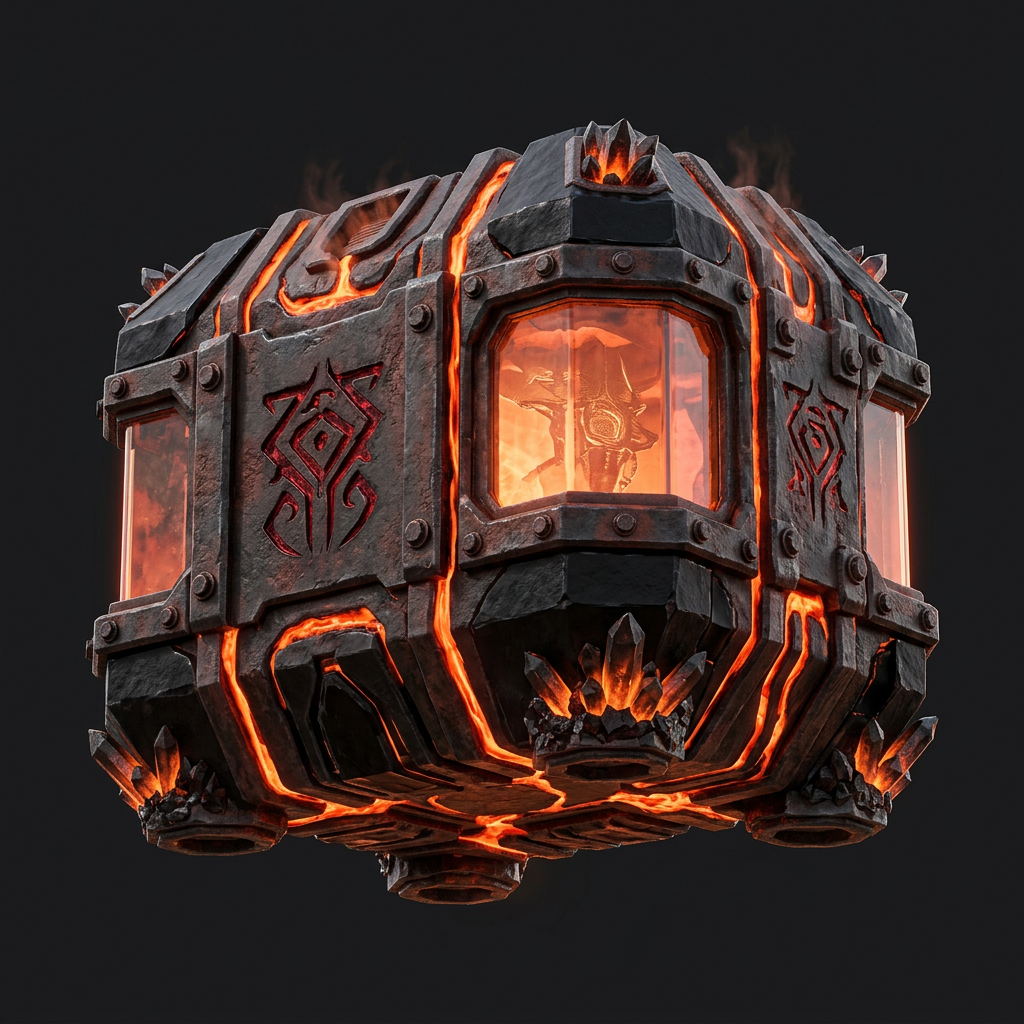 Core of the Void Containment Vessel official artifact artwork